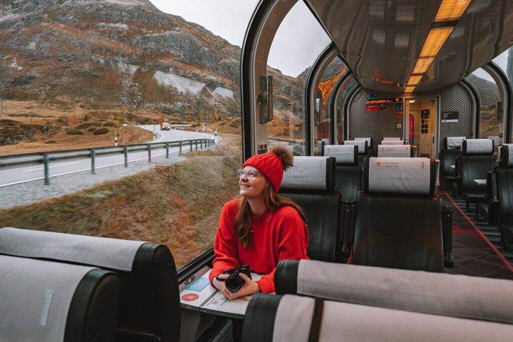 Bernina Express First Class, St. Moritz and Lake Como