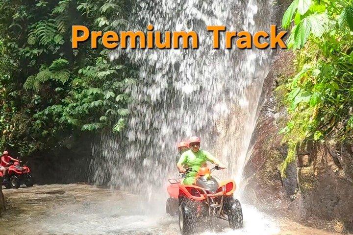 Bali ATV Ride through Waterfall, Jungle, Cave, River, Long Tunnel