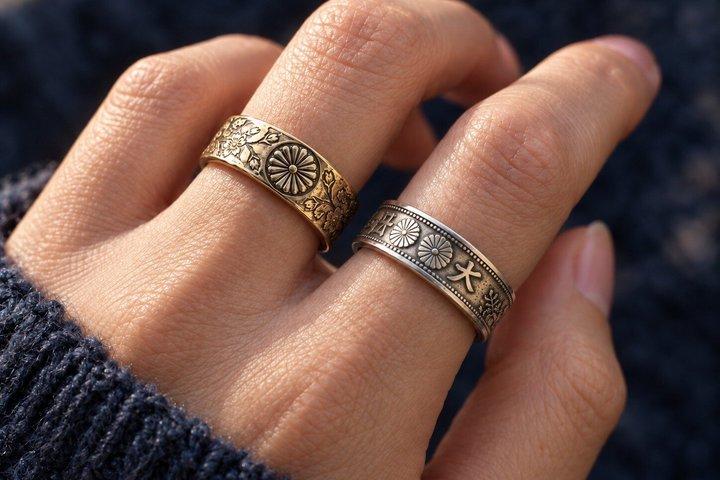 Kyoto Ring Making Workshop : Erstellen Sie einen Vintage Japanischen Münzring