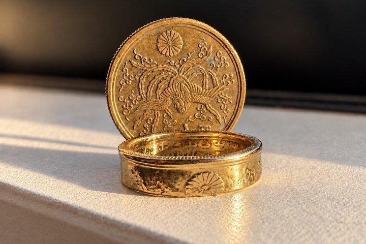 Kyoto Ring Making Workshop: Craft en Vintage Japansk mønt ring