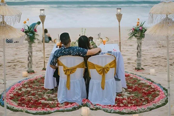Romantic Seafood Dinner Jimbaran beach include Transfers