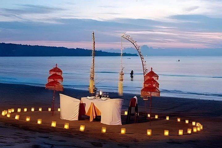 Romantic Seafood Dinner Jimbaran beach include Transfers