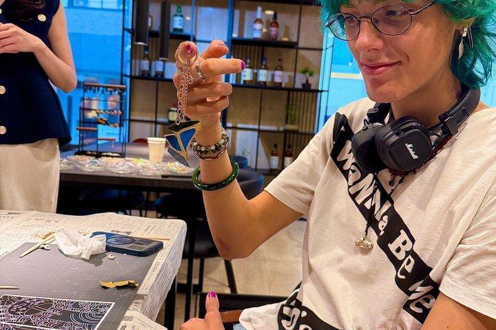 東京金継ぎジュエリーワークショップ：渋谷で身に着けられるアートを作る