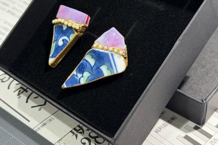 東京金継ぎジュエリーワークショップ：渋谷で身に着けられるアートを作る