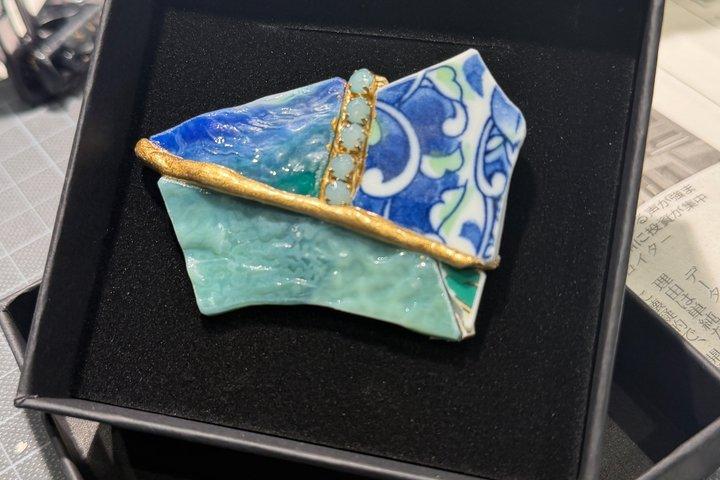東京金継ぎジュエリーワークショップ：渋谷で身に着けられるアートを作る