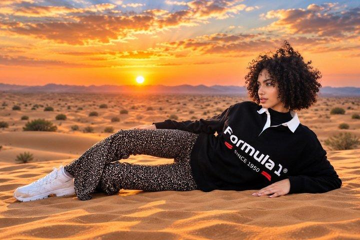 Red Desert safari Dubai with Camel Ride Sand Board & BBQ Dinner