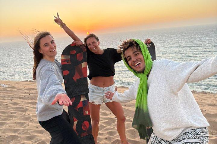 Agadir Taghazout Quad, Sandboard, Sunset and Moroccan Dinner