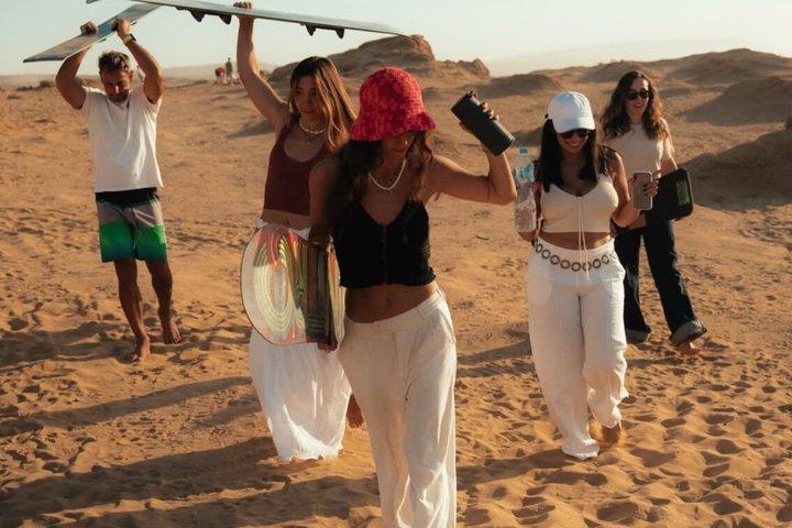 Agadir Taghazout Quad, Sandboard, Sunset and Moroccan Dinner