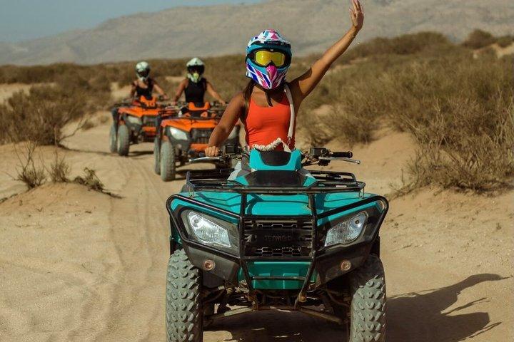 Agadir Taghazout Quad, Sandboard, Sunset and Moroccan Dinner