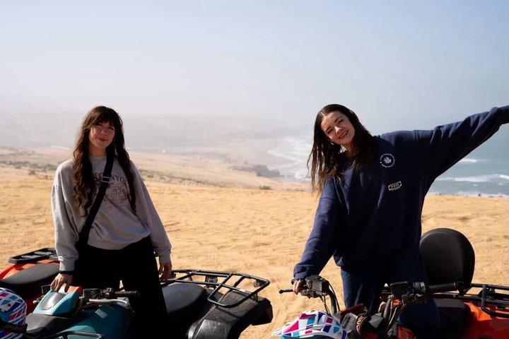 Agadir Taghazout Quad, Sandboard, Sunset and Moroccan Dinner