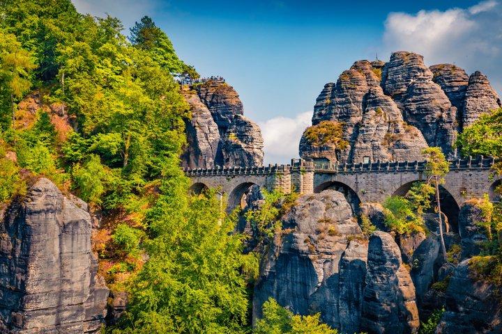 Ridetur i det bøhmiske Schweiz