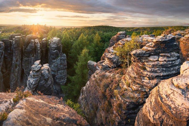 Ridetur i det bøhmiske Schweiz