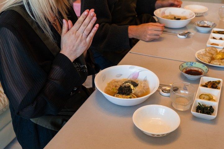 Korean Dumpling Cooking Class in Seoul with Vegan Option