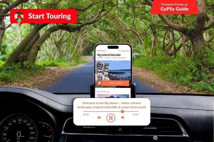 Selvguidet Big Island Hawaii Fuldø Audio Tur