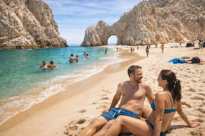 Cabo Arch Bootours en Strandtijd met Hotelophaling