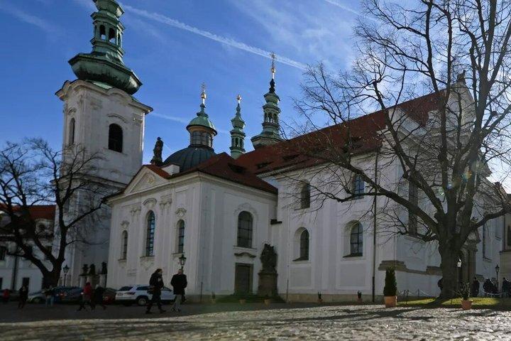 Strahov Monastery and Brewery Experience with Pickup
