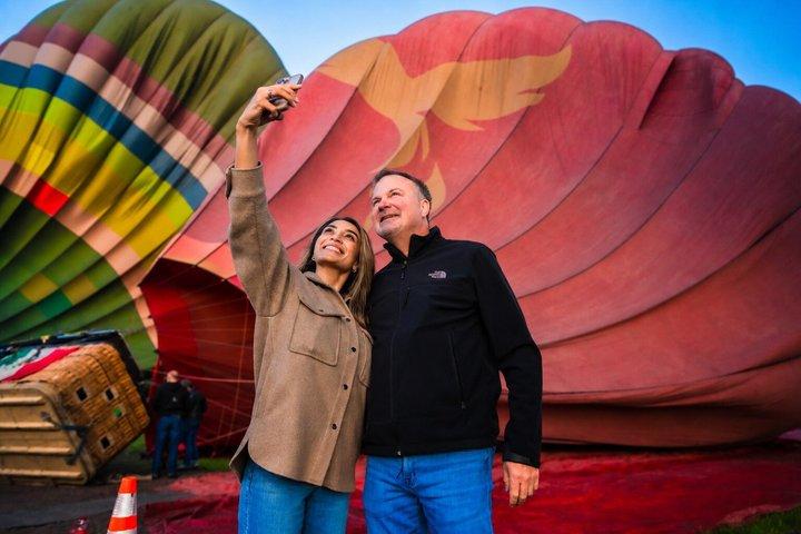 Hot Air Balloon flight over Teotihuacan