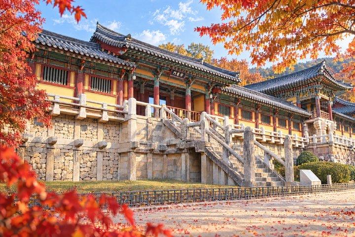 釜山または慶州からのドアツードアサービス付き慶州ユネスコ