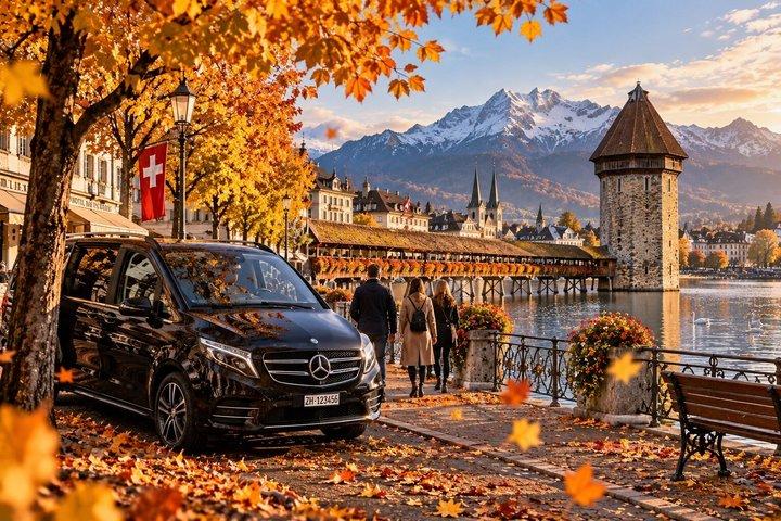Private Transfer Lucerne to Zermatt with Ski Van Option