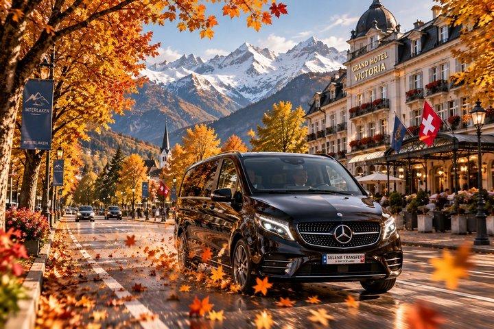 Private Transfer Lucerne to Zermatt with Ski Van Option