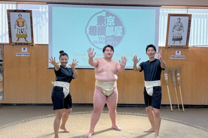 Tokyo Half Day Guided Bus Tour Sumo Chopsticks and Shrine