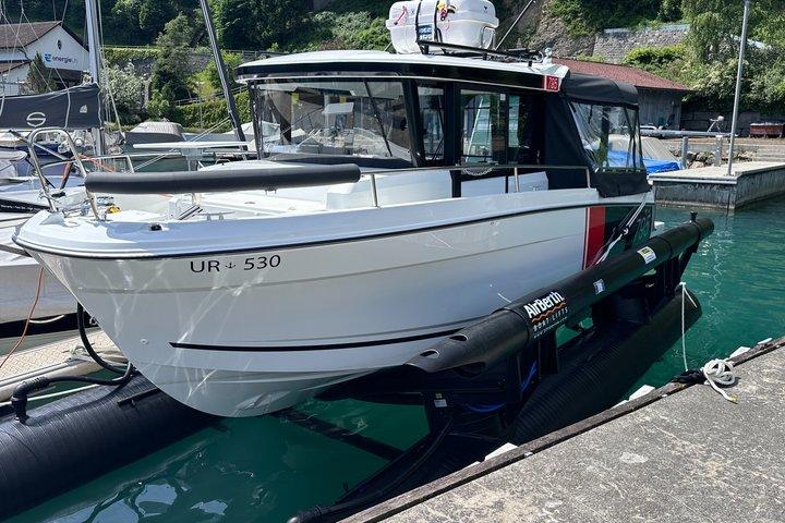 ルツェルン湖グランドジャーニー：プライベートボート＆景色の良い帰路