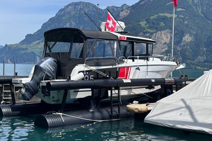 ルツェルン湖グランドジャーニー：プライベートボート＆景色の良い帰路