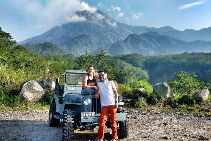 Tour panoramico in jeep del vulcano Merapi con pick-up