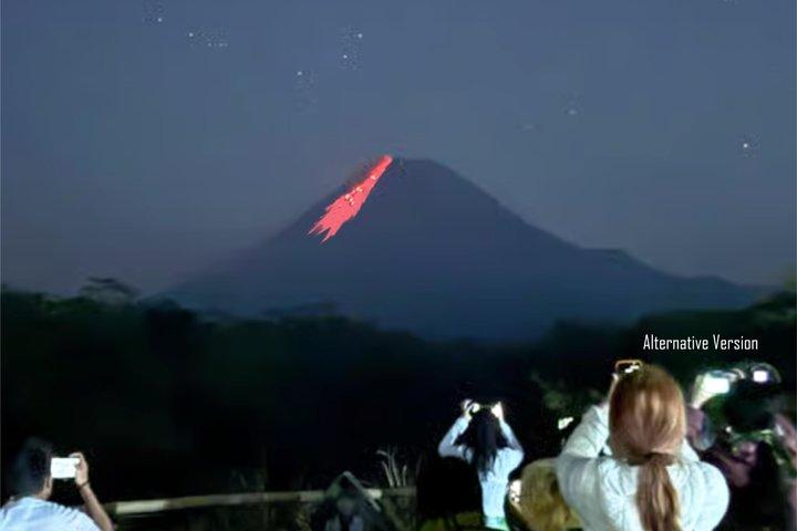 Tour panoramico in jeep del vulcano Merapi con pick-up