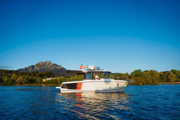 ルツェルン湖グランドジャーニー：プライベートボート＆景色の良い帰路