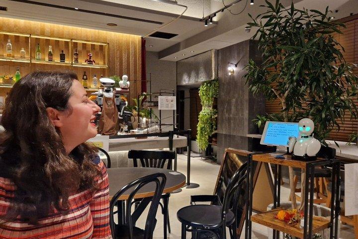 Explore Tokyo Robot cafe Experience and Nihonbashi Tour