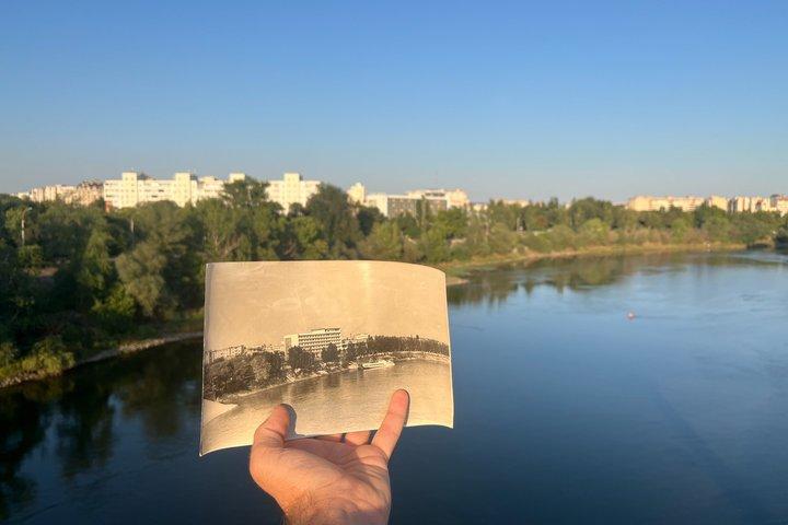 Tiraspol und Bender durch Archivfotos