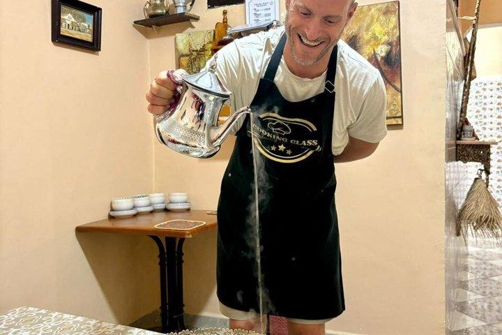 Classe de cozinha com ABDO em Marrakech "casa de Marrakech"