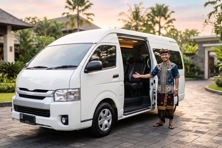 プライベート送迎：ウブドホテルからバリ空港（DPS）まで