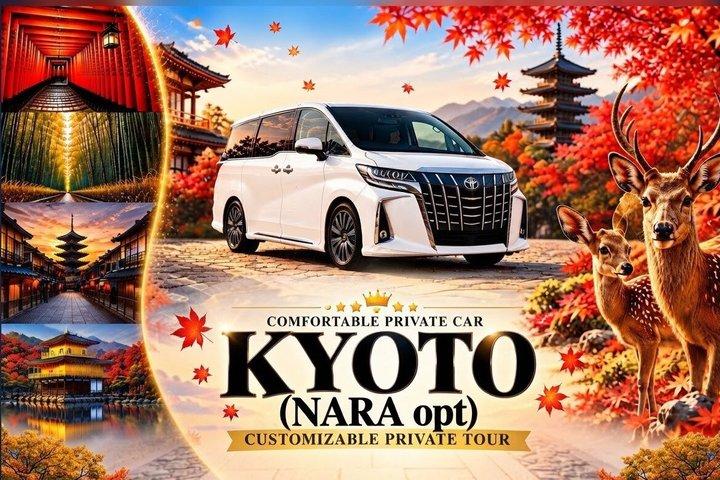 Kyoto Individuelle Privattour - Nara Option (Lokaler Guide auf Englisch)