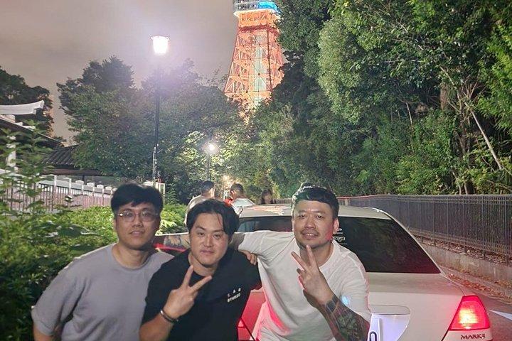 東京：大黒PA 東京ドリフト JDM ナイトカーミーティング