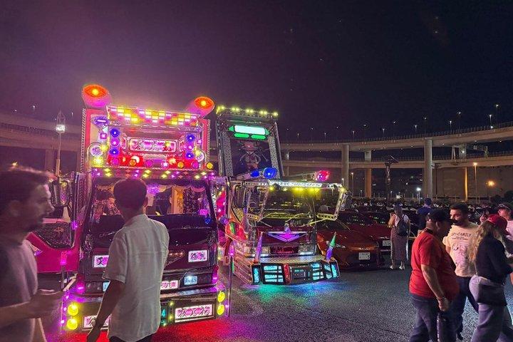 東京：大黒PA 東京ドリフト JDM ナイトカーミーティング