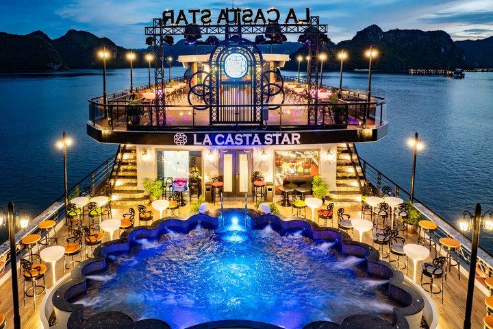 ハノイ：3日間ラグジュアリー・ラ・カスタ・スタークルーズでハロン湾＆ランハ湾へ
