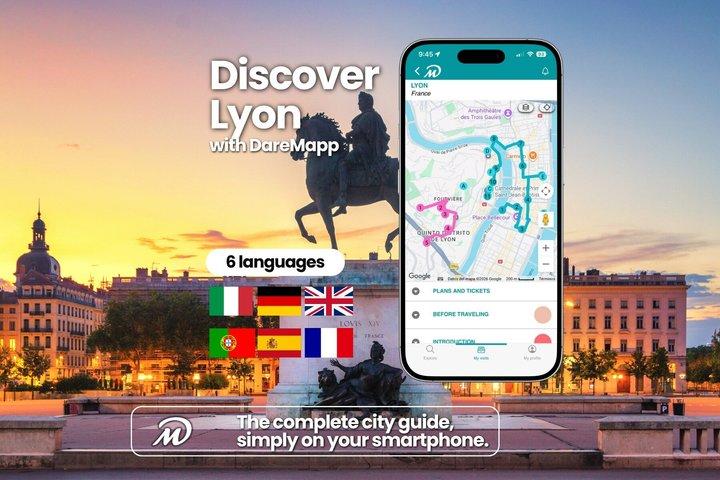 TOP Lyon: Private Guided Tour with Your Mobile