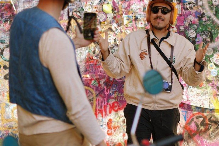 プラハのサイドカー付きオートバイ 1.5時間ガイド付きエクスプレスツアー