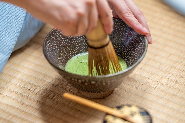 京都の町家で茶道体験