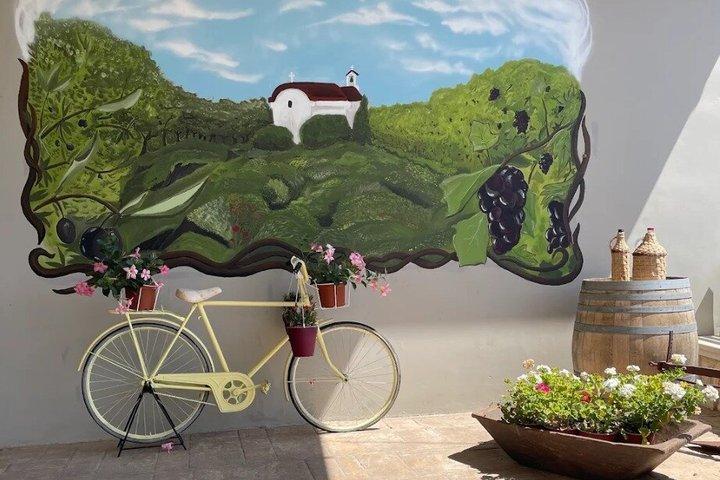ハニア旧市街、ワインテイスティングとオリーブオイルテイスティング
