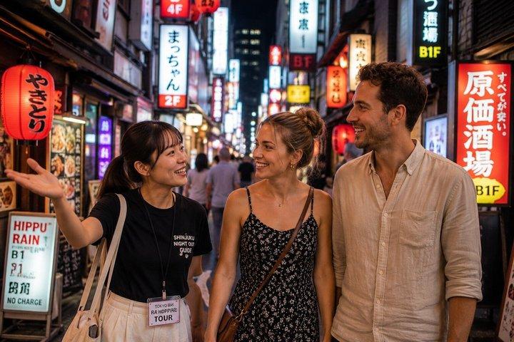 新宿ナイトウォーキングツアー スカイラインビューとランタン通り