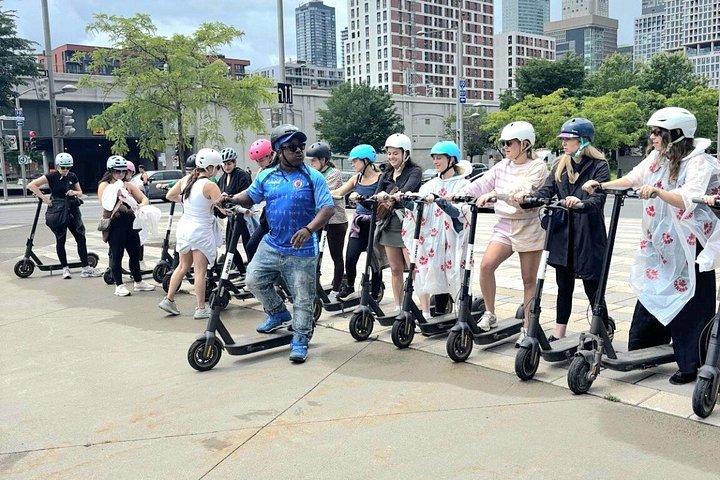 Experience Old Montreal on e-scooters with a local comedian