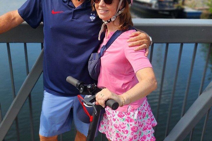 Experience Old Montreal on e-scooters with a local comedian