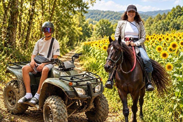 MIAMI Xplor Ridning till häst med ATV-tur