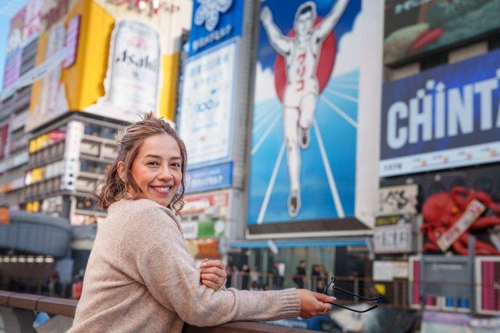 大阪：道頓堀プライベートフォトシュート＆ツアー（額装プリント付き）