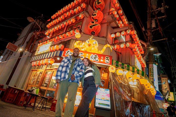 大阪：道頓堀プライベートフォトシュート＆ツアー（額装プリント付き）