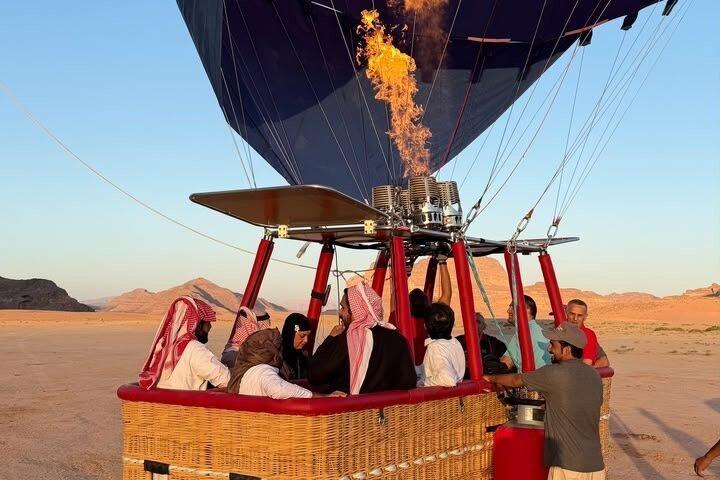 Hot Air Balloon Flight at Wadi Rum