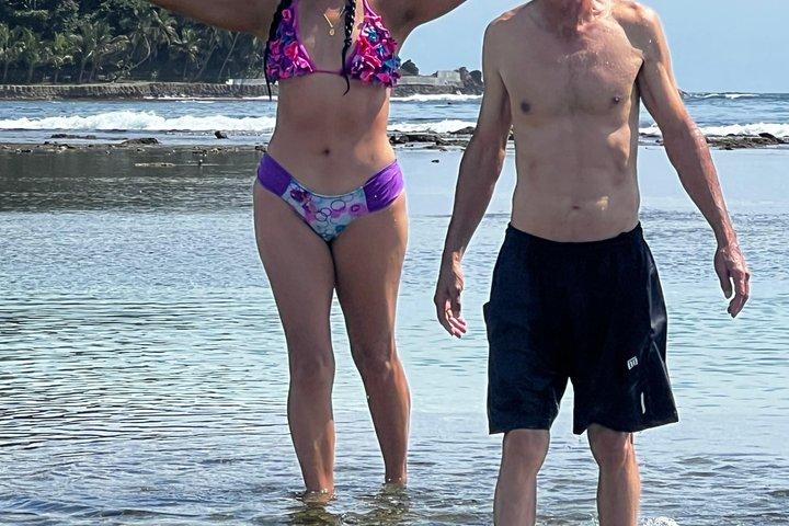 カリブ海の真ん中、天然プール付きのマミー島プライベート ツアー